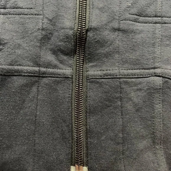 Vintage Y2K Black cropped Nike cropped zip up top sz S - Picture 10 of 14